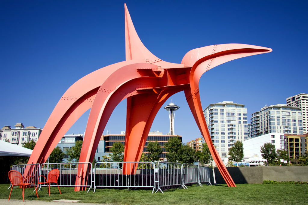 Alexander Calder‘s sculpture ”Eagle”