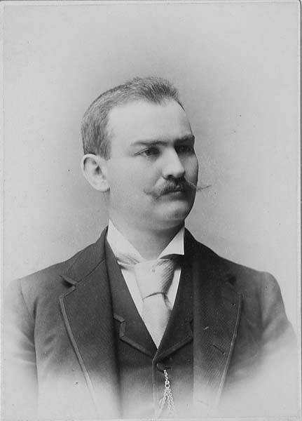 Norval Hastings Latimer, 1890. Photograph by Boyd and Braas.