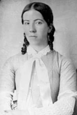 Daguerreotype portrait of Louisa Boren Denny, no date