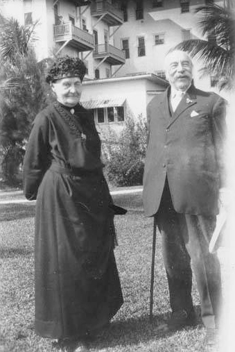 Watson C. Squire and his wife, Ida Remington, circa 1910.