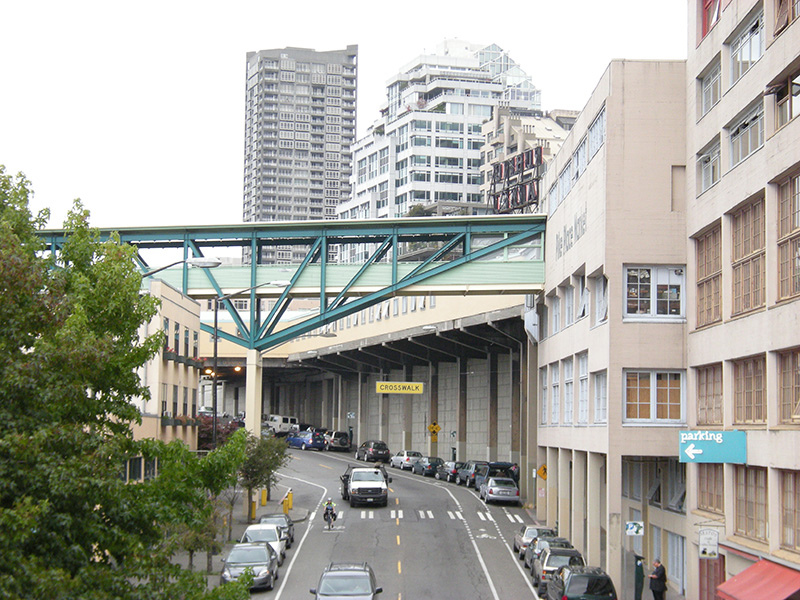 Western Avenue in Pike Place Market, October 2008