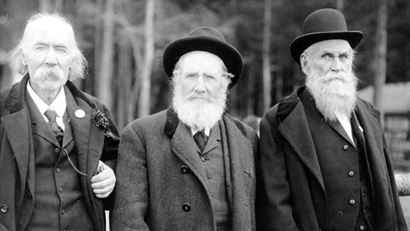 Ira Woodin, Carson Boren, and Walter Graham, November 3, 1905