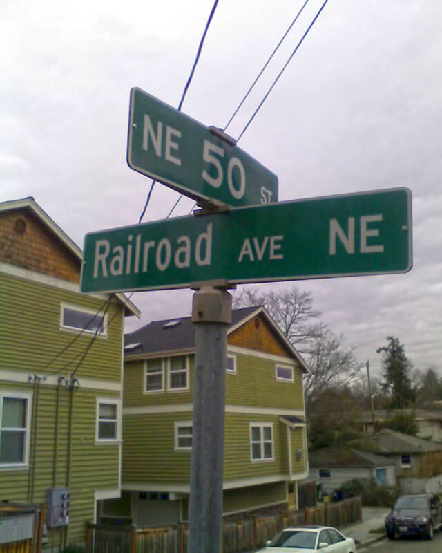 Railroad Avenue NE ~ Writes of Way