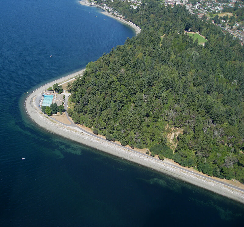 Aerial view of Lincoln Park